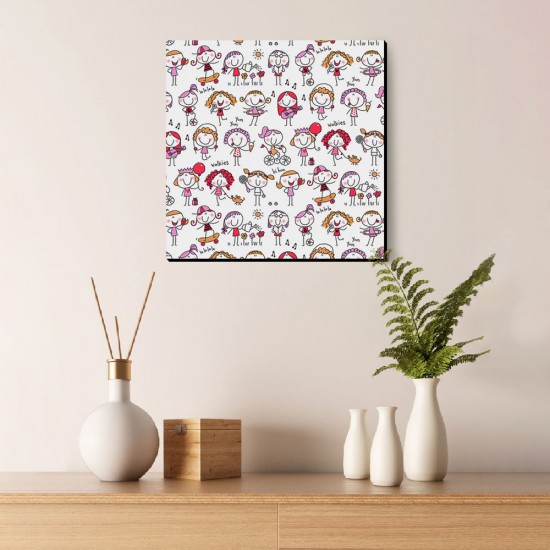 تابلو شاسی طرح شادی دخترونه