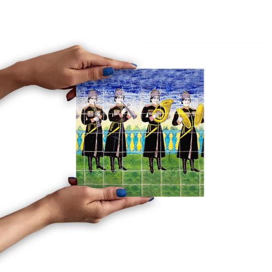 تابلو شاسی طرح نوازندگان