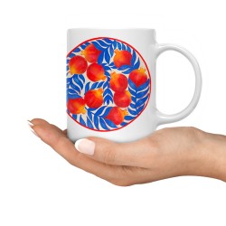 ماگ طرح پترن انار یلدا