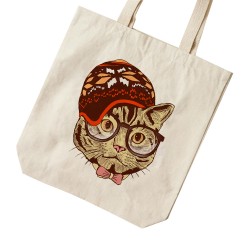 تت بگ متقال طرح گربه کلاهدار