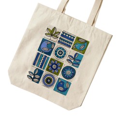 تت بگ متقال طرح کاشی پرنده ها