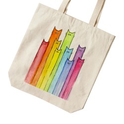 تت بگ متقال طرح گربه رنگی