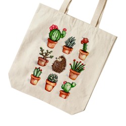 تت بگ متقال طرح کاکتوس و جوجه تیغی