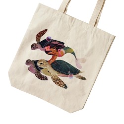 تت بگ متقال طرح لاکپشت و پری دریایی زیبا