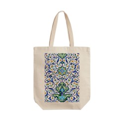 تت بگ متقال طرح کاشی گلدار