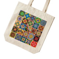 تت بگ متقال طرح پارچه چهل تکه