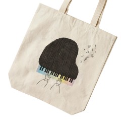 تت بگ متقال طرح پیانو رنگارنگ