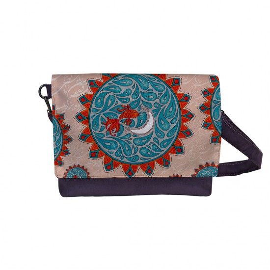 کیف دوشی طرح ماه و ماهی ۲