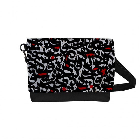 کیف دوشی طرح رقص حروف