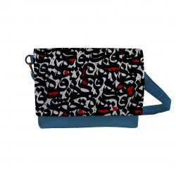 کیف دوشی طرح رقص حروف