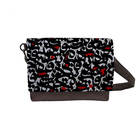 کیف دوشی طرح رقص حروف