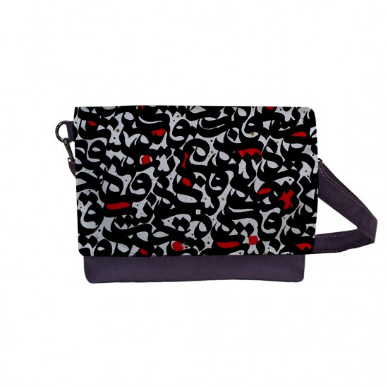 کیف دوشی طرح رقص حروف