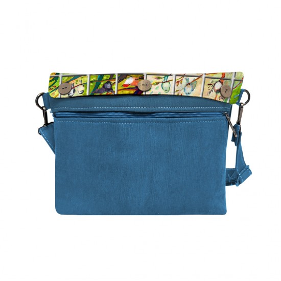 کیف دوشی طرح پرنده ها