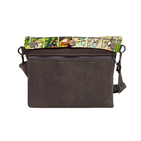 کیف دوشی طرح پرنده ها