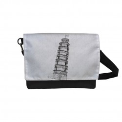 کیف دوشی طرح برج پیزا