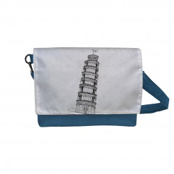 کیف دوشی طرح برج پیزا