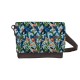 کیف دوشی طرح بافت گل و پرنده