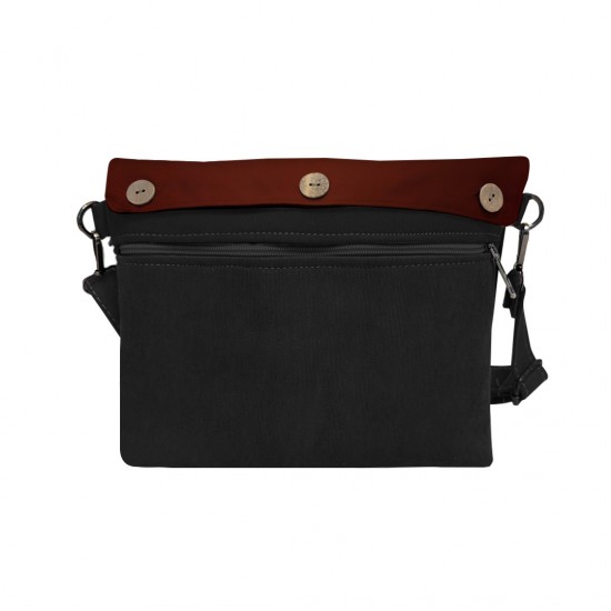 کیف دوشی طرح جغد قهوه نوش