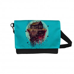 کیف دوشی طرح کلبه ای در ابرها