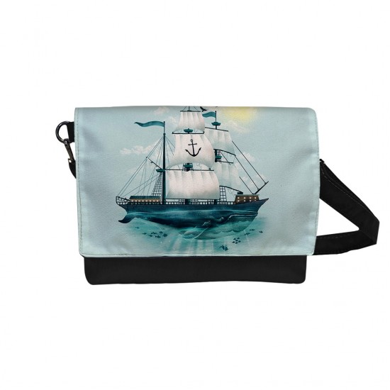 کیف دوشی طرح وال کشتی