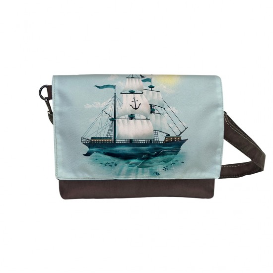 کیف دوشی طرح وال کشتی