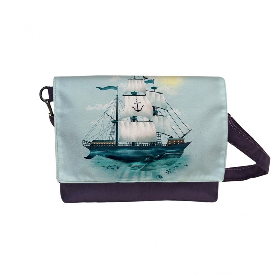 کیف دوشی طرح وال کشتی