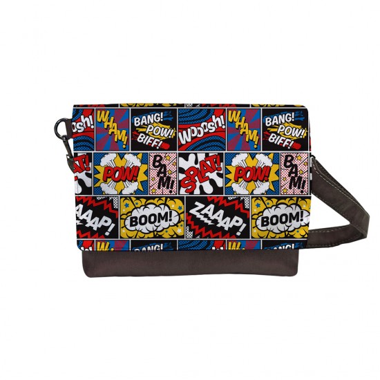 کیف دوشی طرح کمیک بوک