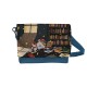 کیف دوشی طرح دختر و کتابخانه ی جادویی