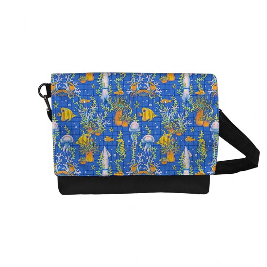کیف دوشی طرح پترن دریایی
