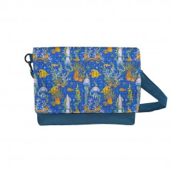 کیف دوشی طرح پترن دریایی