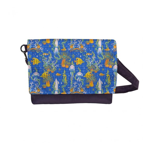 کیف دوشی طرح پترن دریایی