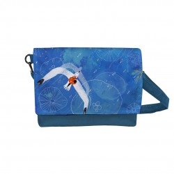 کیف دوشی طرح اقیانوس و مرغ دریایی