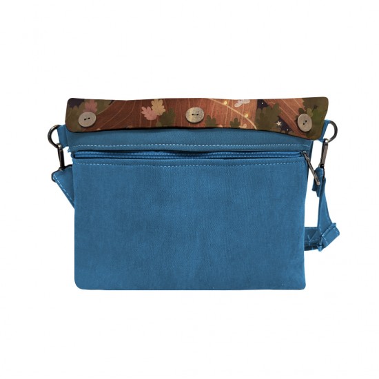 کیف دوشی طرح جغد و چای دم کرده