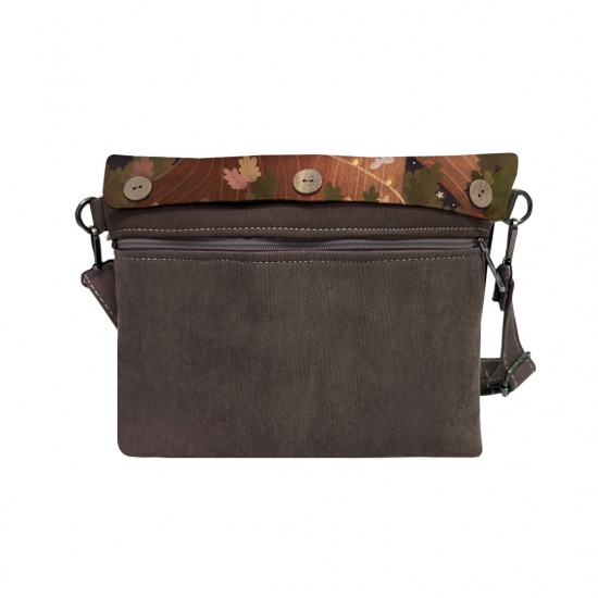 کیف دوشی طرح جغد و چای دم کرده