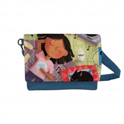 کیف دوشی طرح آرامش دخترانه