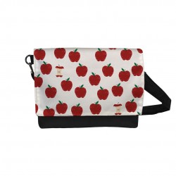 کیف دوشی طرح پترن سیب