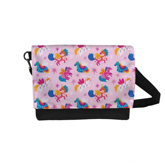 کیف دوشی طرح پترن یونیکورن