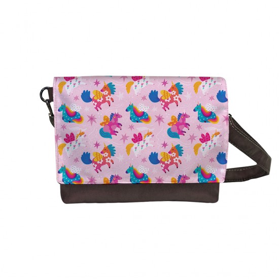 کیف دوشی طرح پترن یونیکورن