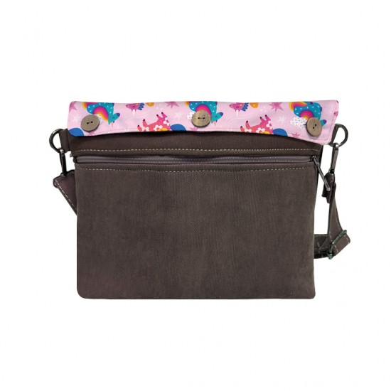 کیف دوشی طرح پترن یونیکورن