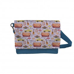 کیف دوشی طرح پترن فرندز