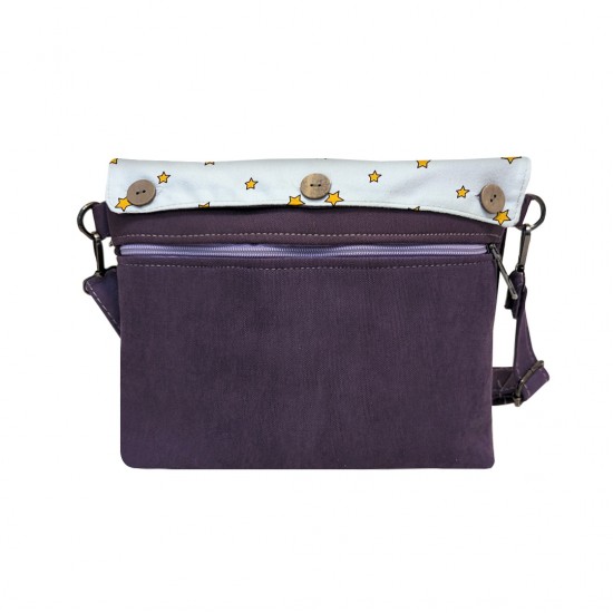 کیف دوشی طرح شازده کوچولو و گل