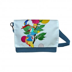 کیف دوشی طرح شازده کوچولو و مار