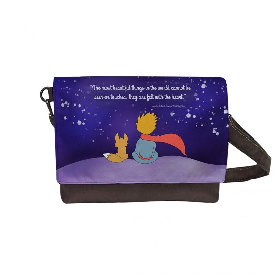 کیف دوشی طرح شازده کوچولو و روباه