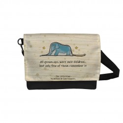 کیف دوشی طرح مار و فیل شازده کوچولو