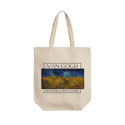 تت بگ متقال طرح مزرعه گندم و کلاغ ها از ونگوگ