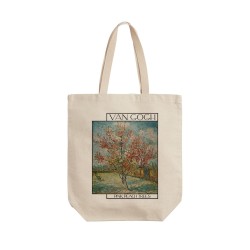 تت بگ متقال طرح درخت های صورتی هلو از ونگوگ