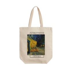 تت بگ متقال طرح تراس یک کافه در شب از ونگوگ