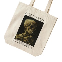 تت بگ متقال طرح اسکلت با سیگار روشن از ونگوگ