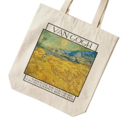 تت بگ متقال طرح مزرع گندم و دروگر از ونگوگ