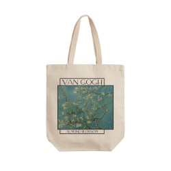 تت بگ متقال طرح شکوفه بادام از ونگوگ